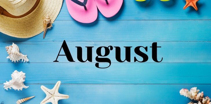 August News, Events & Schedule